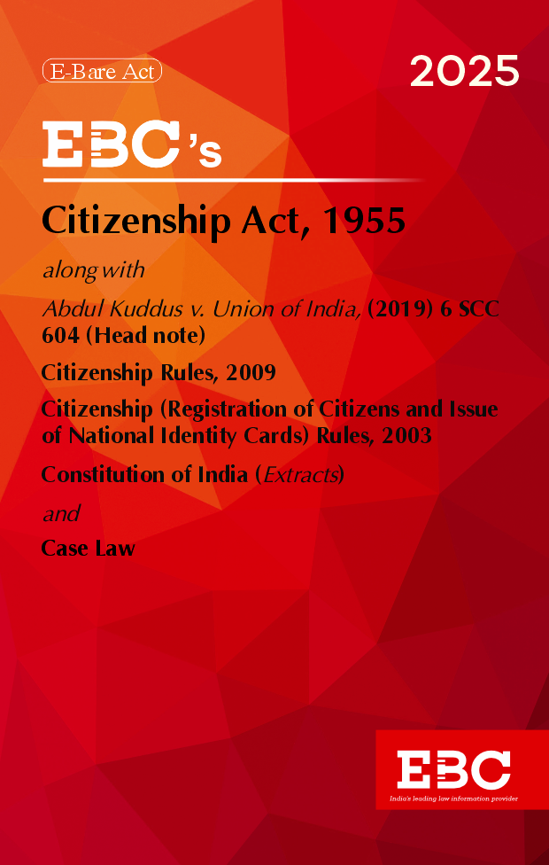 Citizenship Act, 1955 Bare Act (Print/eBook)